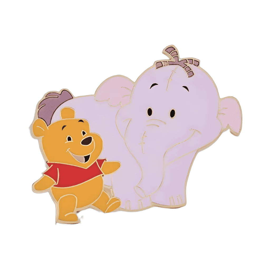 Heffalump Hollow - Pooh and Lumpy Disney pin