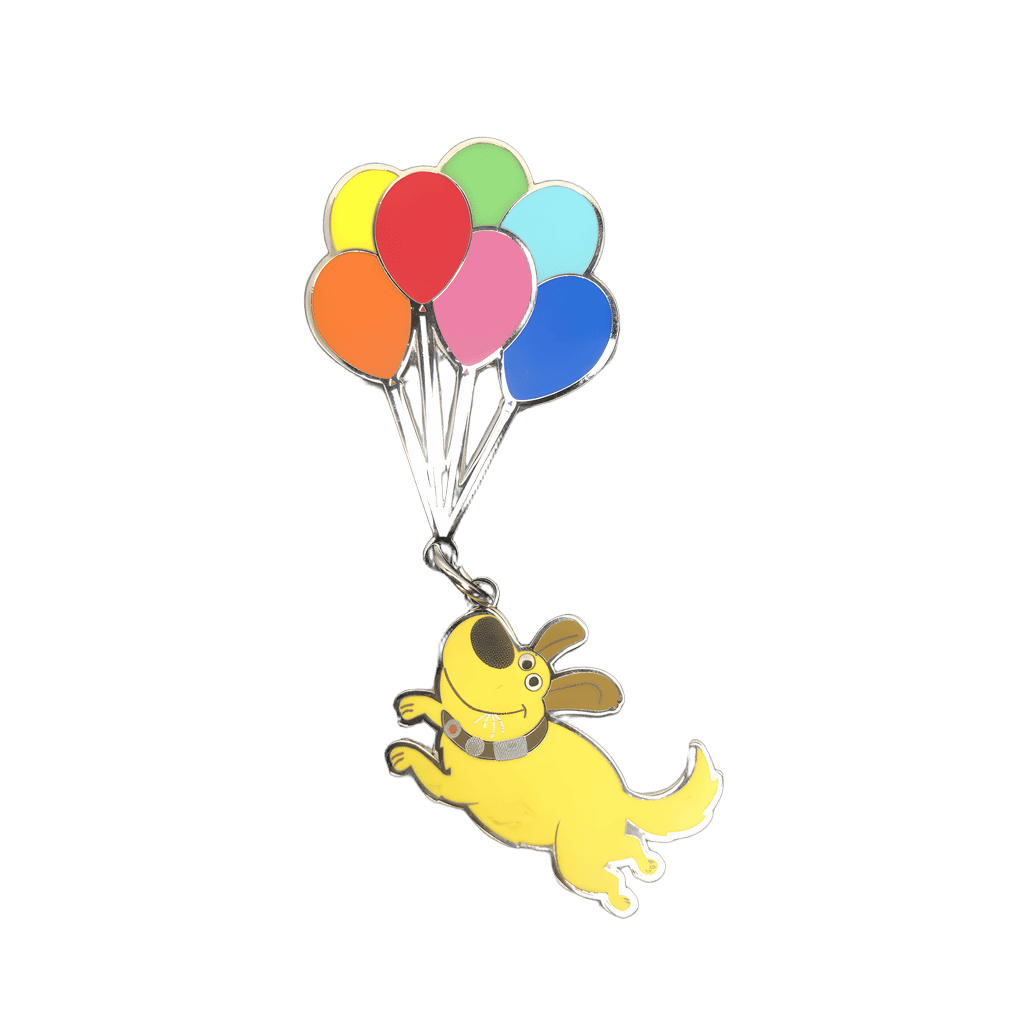 Dug with balloons Disney pin