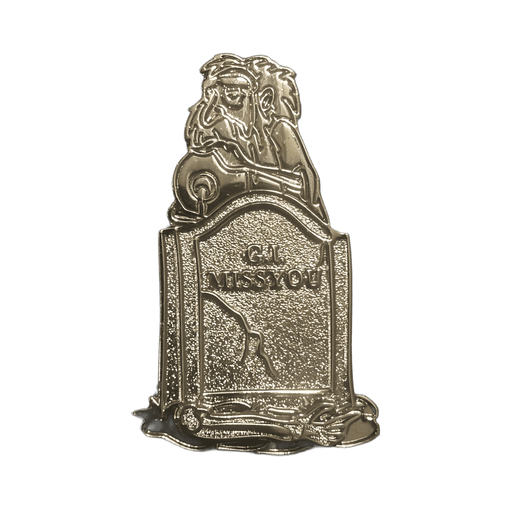 Gus: G. I. Missyou (silver chaser) Disney pin