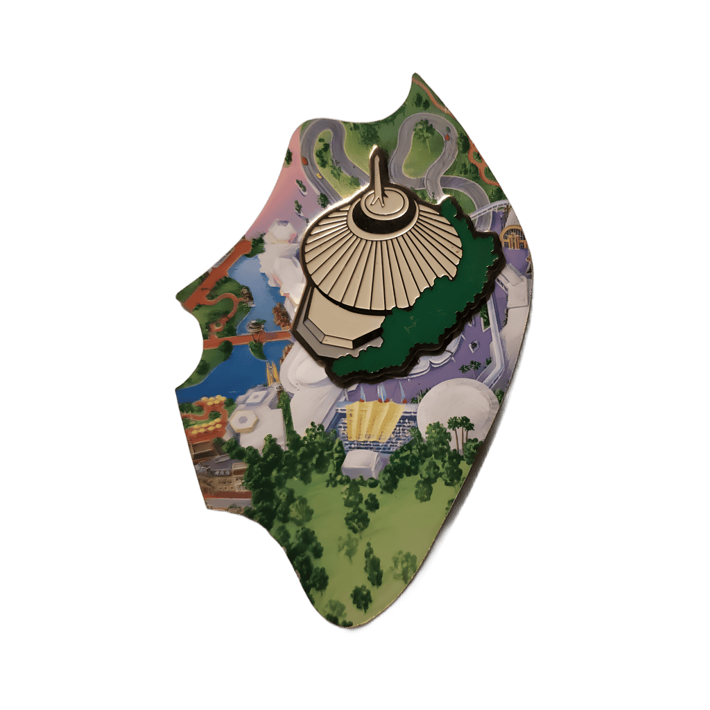 Magic Kingdom Map - Tomorrowland Disney pin