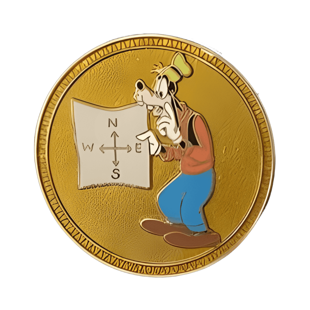 Goofy - Navigation Disney pin
