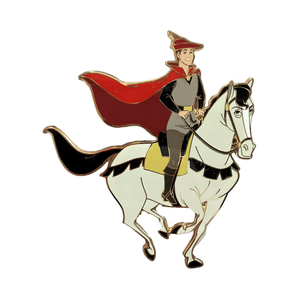 Prince Phillip and Samson Disney pin
