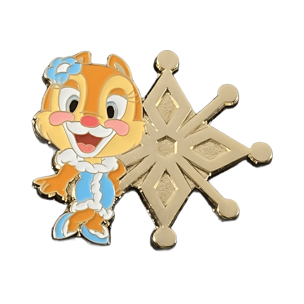Gold Snowflake - Clarice Disney pin