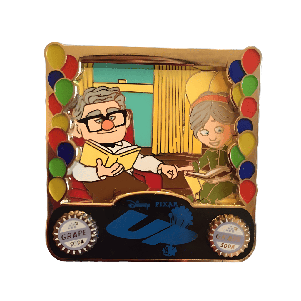 Variant 4 - Old Carl and Old Ellie #2 Disney pin