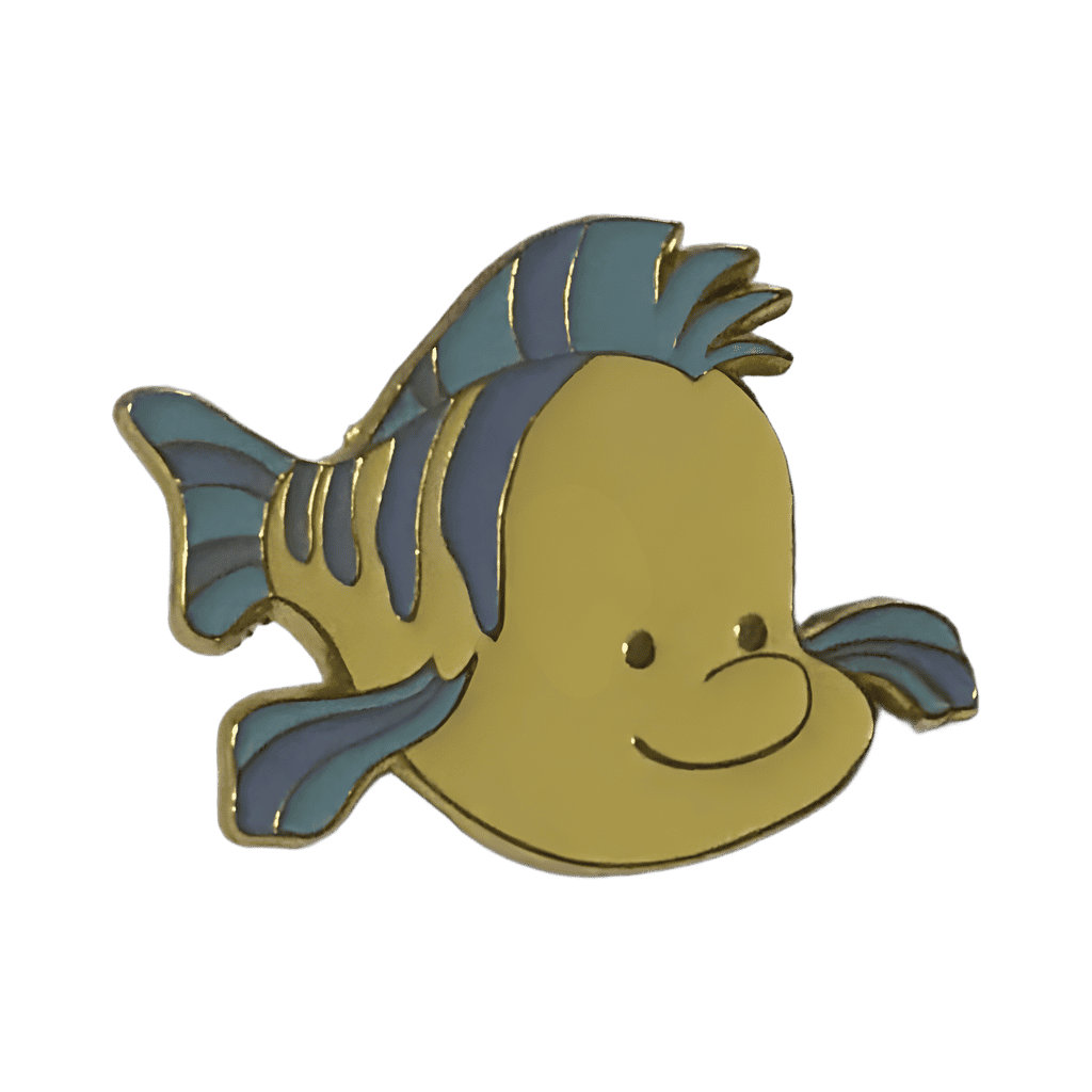 Flounder Disney pin
