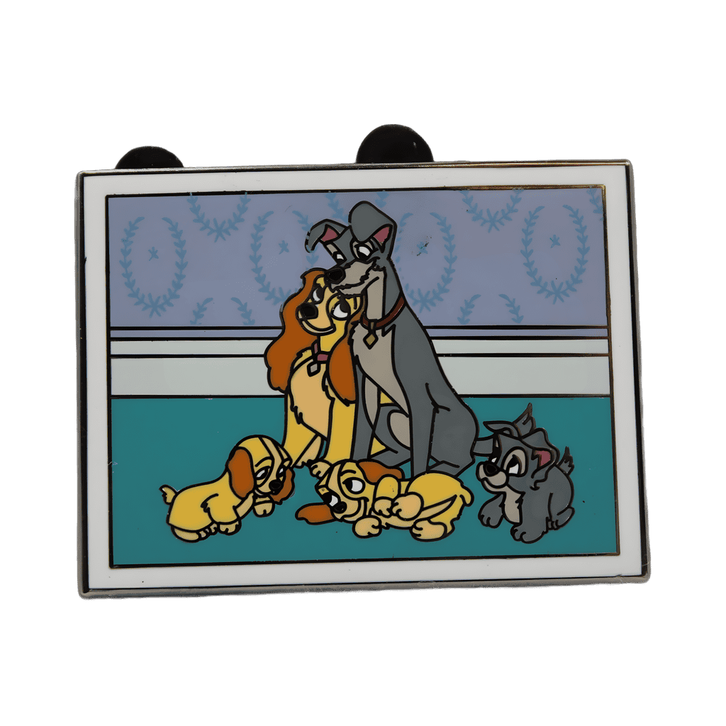 Lady and the Tramp Disney pin