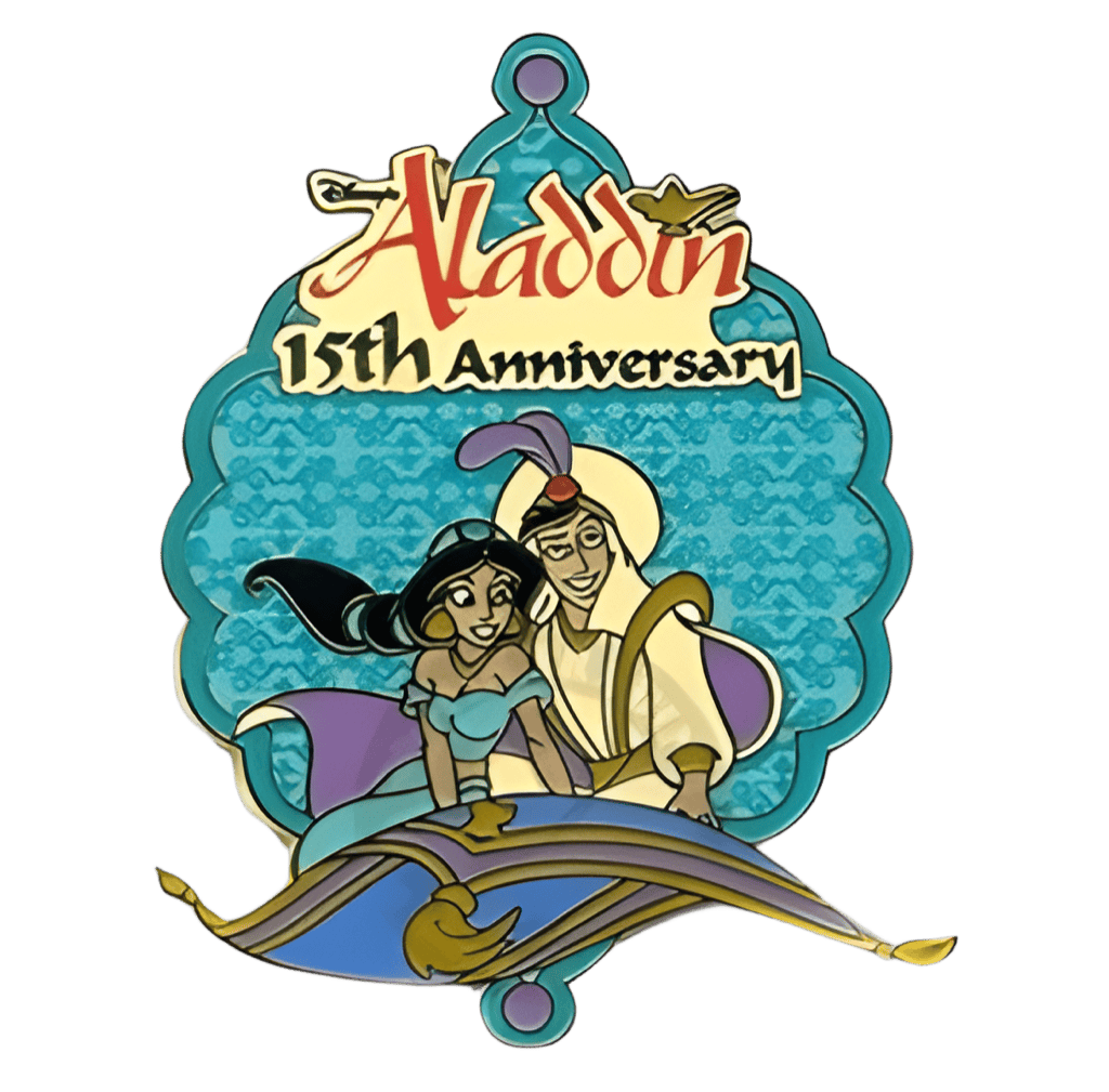 Aladdin 15th Anniversary Disney pin