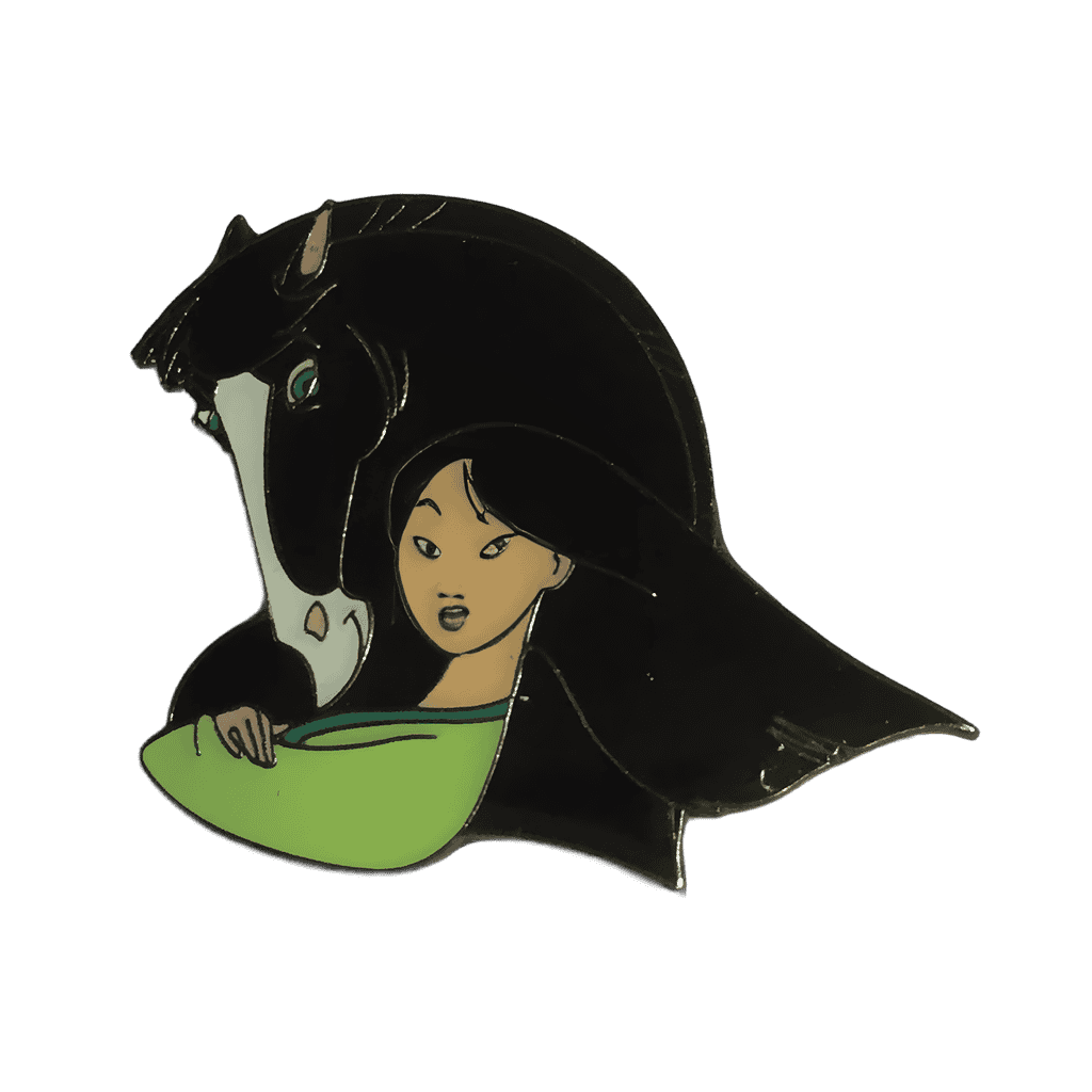 Mulan & Khan Disney pin