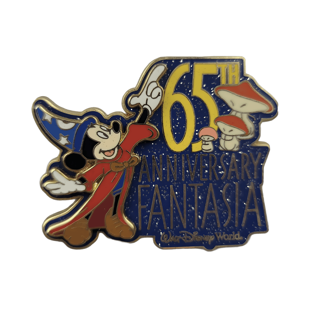 WDW Fantasia 65th Anniversary - Sorcerer Mickey with Mushrooms Disney pin