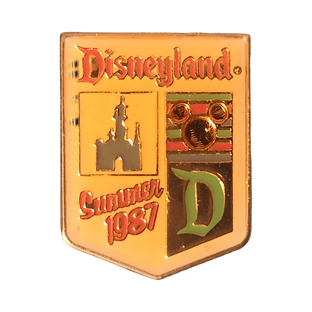 Disneyland Summer 1987 Shield Disney pin