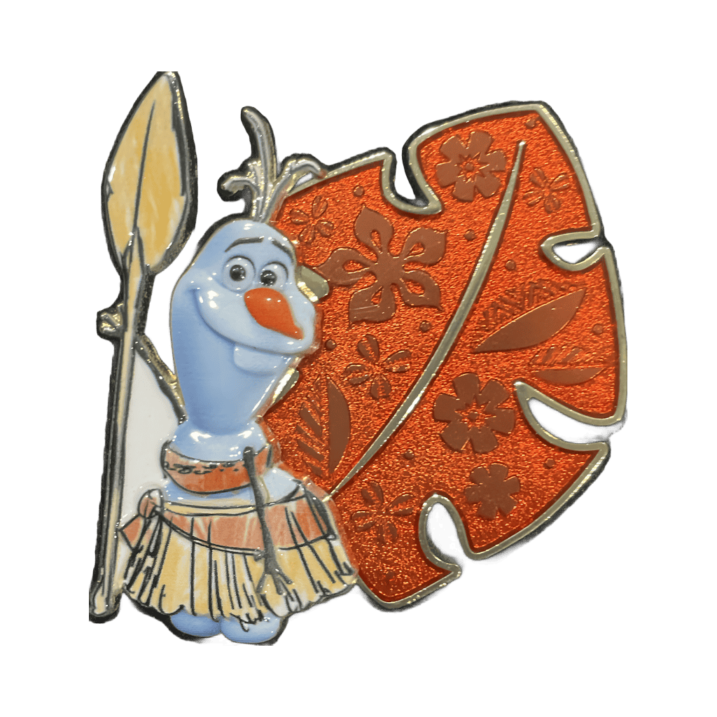 Olaf as Moana Disney pin