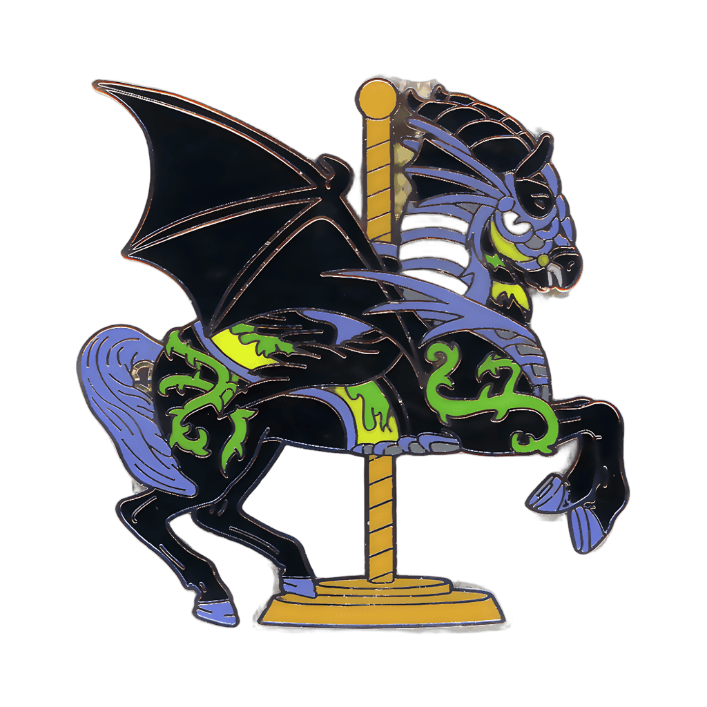 Maleficent Horse Disney pin