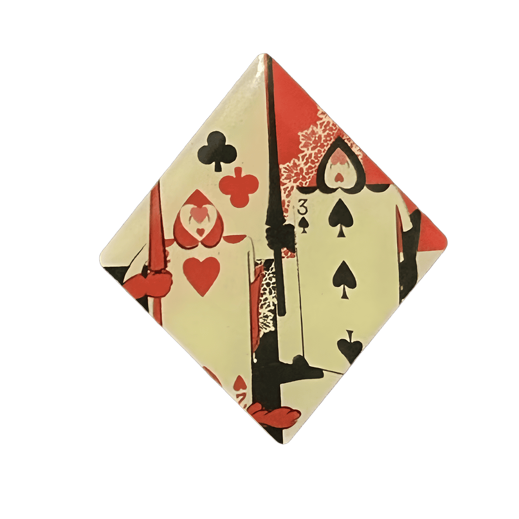 Alice in Wonderland Playing Cards (Skater) Disney pin