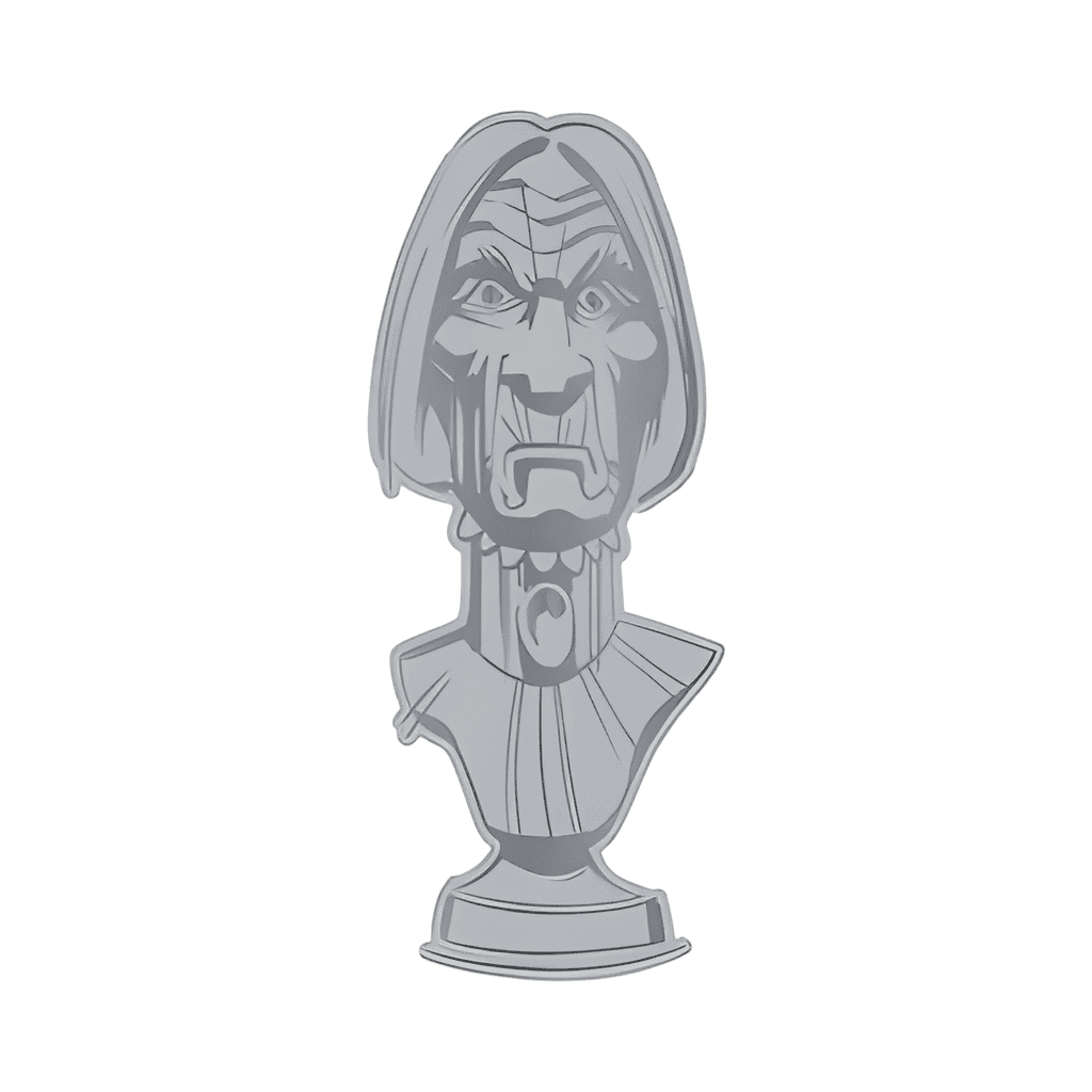 Statue 2 Disney pin