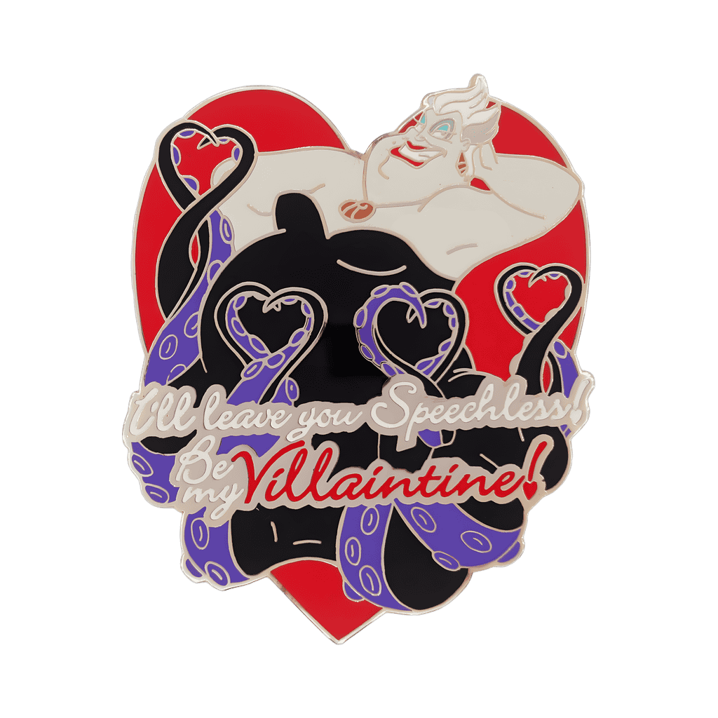 Ursula Villaintine Disney pin