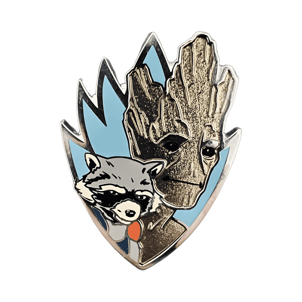 Rocket and Groot Disney pin