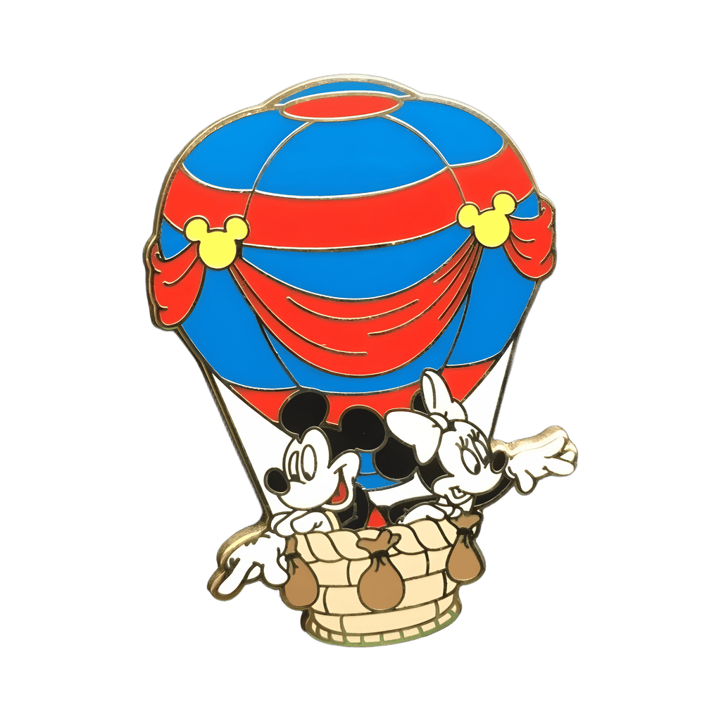 Mickey and Minnie Mouse Disney pin