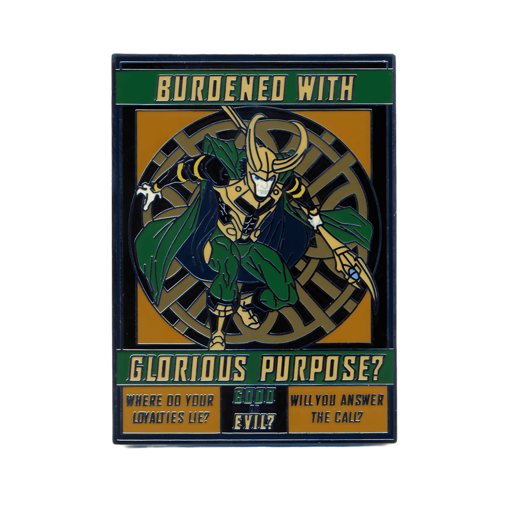 Loki - Burdened with Glorious Purpose? Disney pin