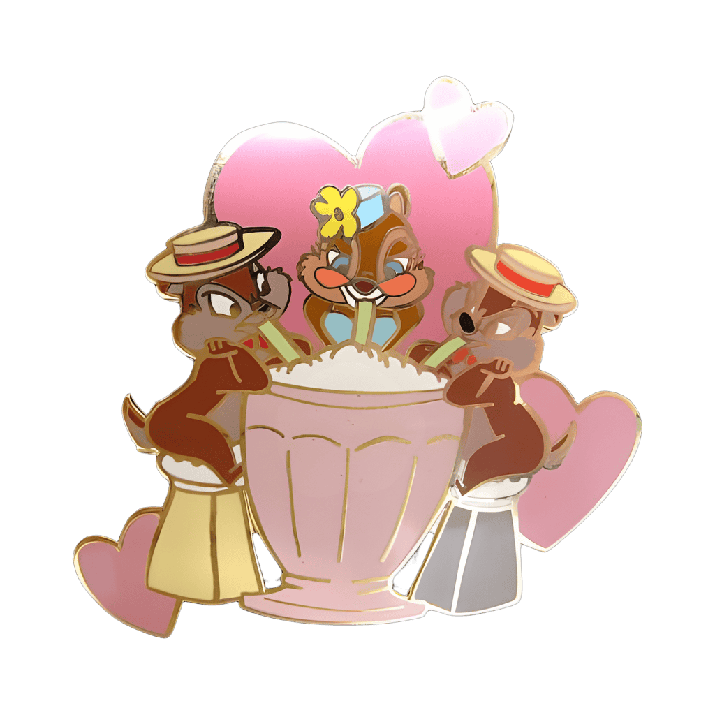Chip, Dale, and Clarice Disney pin