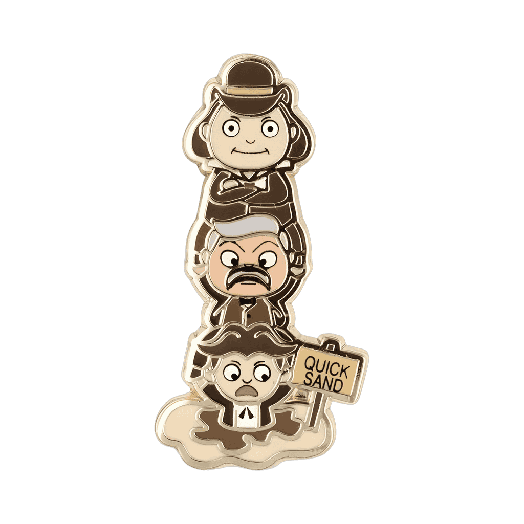Quicksand Men Disney pin
