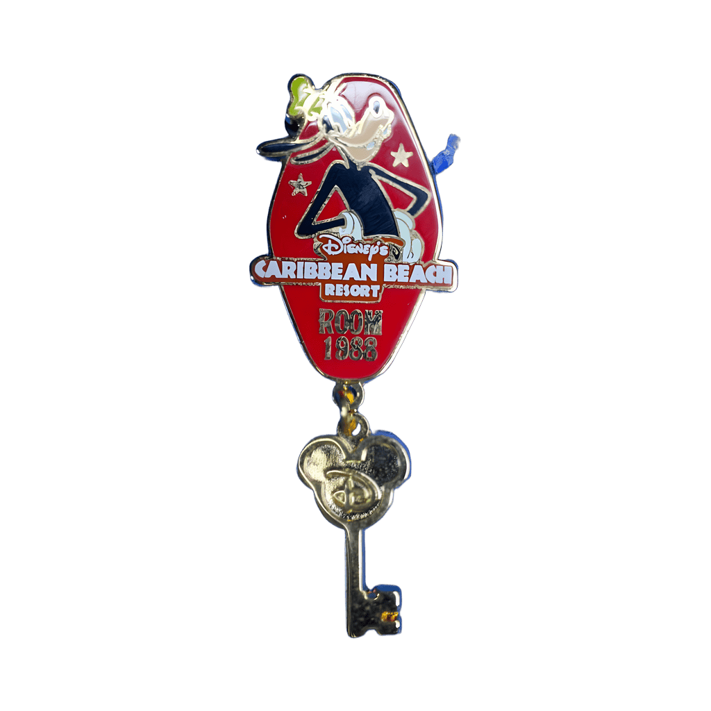 Caribbean Beach Resort Room 1988 - Goofy Disney pin