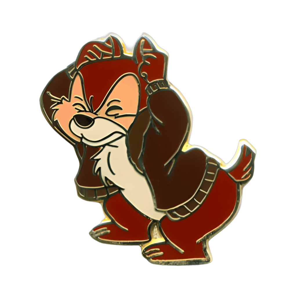 Rescue Rangers - 4th of July 2001 2 Pin Set - Chip Covering Ears Disney pin