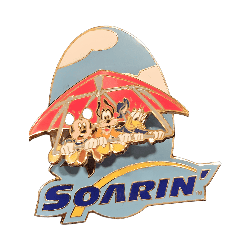 Soarin' Mickey & pals (2005 spring version) Disney pin