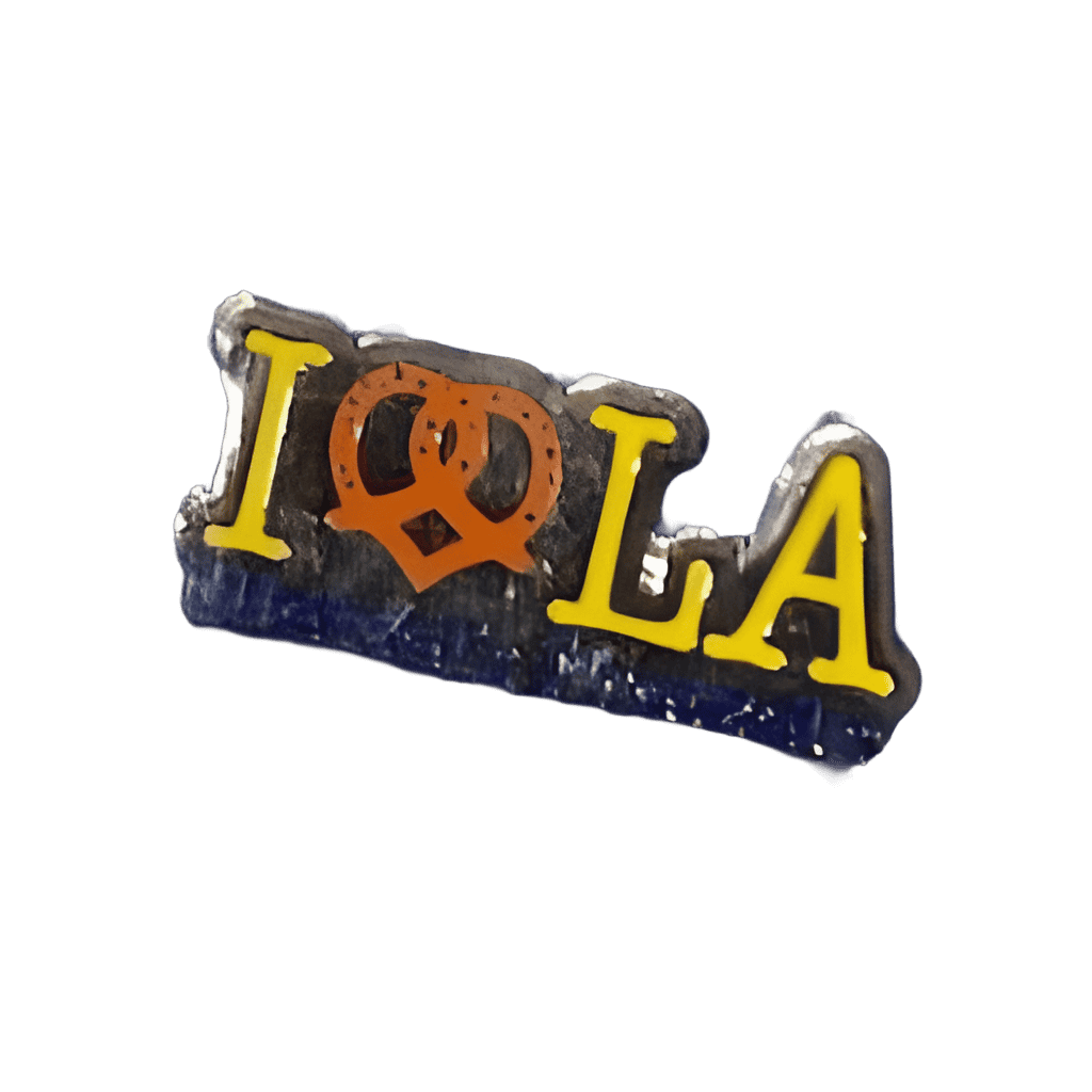 “I Heart LA” Pretzel Disney pin