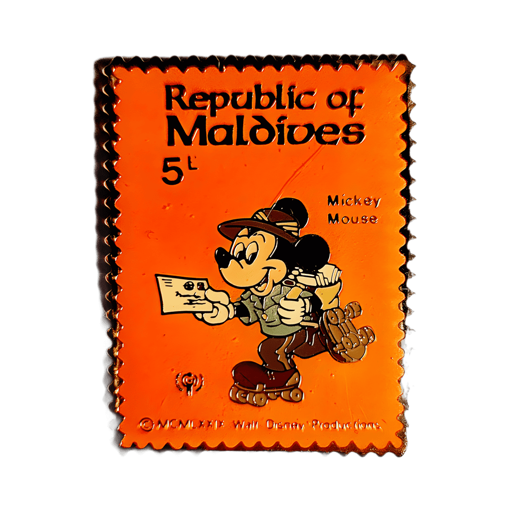 Republic of Maldives Disney pin