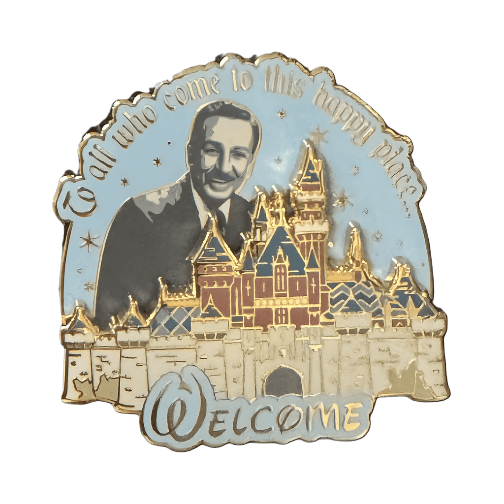 Walt Disney - To All Who Come to This Happy Place... Welcome Disney pin