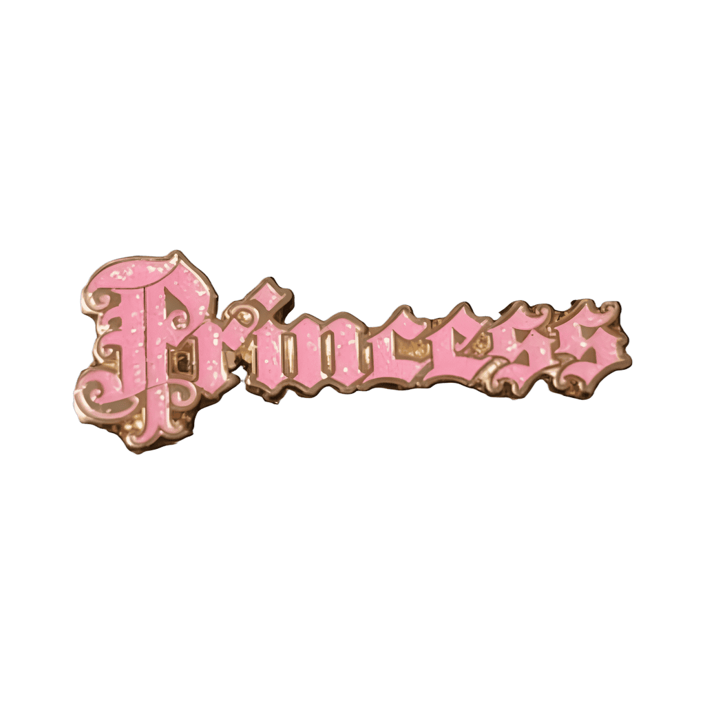Princess Gothic Letters 2008 Disney pin