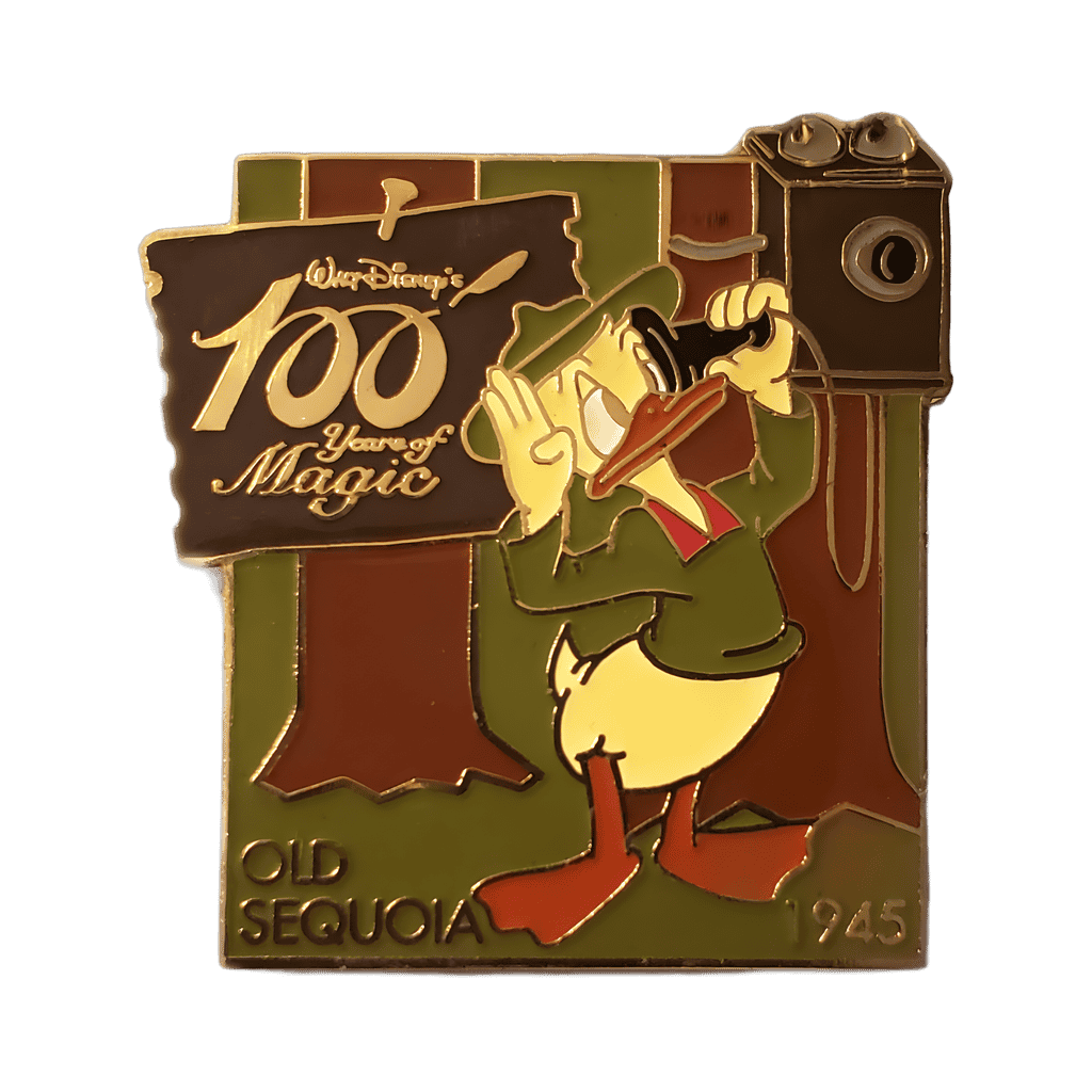 "Old Sequoia" starring Donald Duck Disney pin