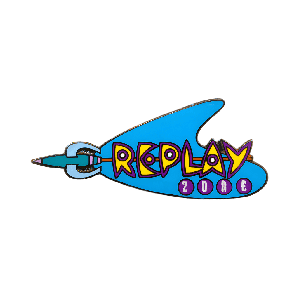 Replay Zone Logo Disney pin
