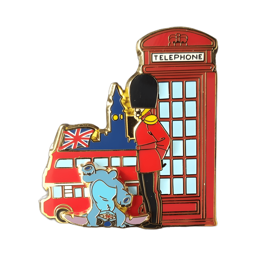 Stitch in UK #1 Disney pin