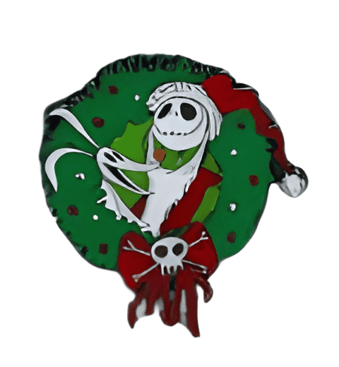 Jack & Zero Holiday Disney pin