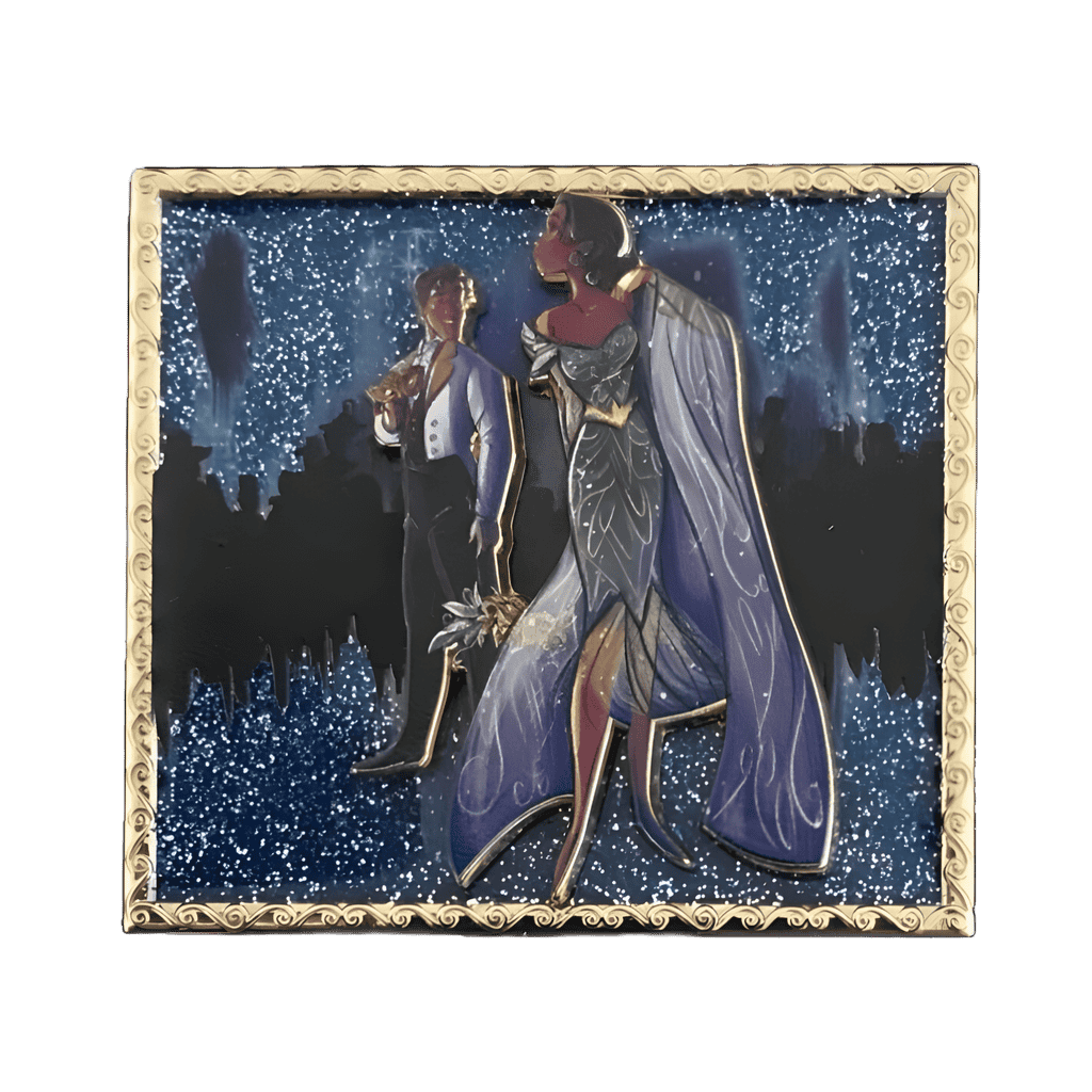 D23 Expo 2019: Couples Boxed Set — Tiana & Naveen Frame Disney pin