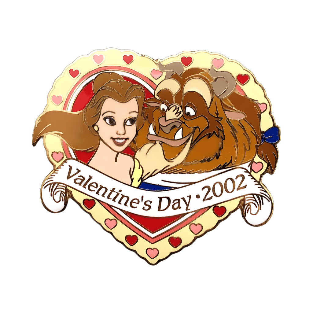 Belle & Beast Disney pin