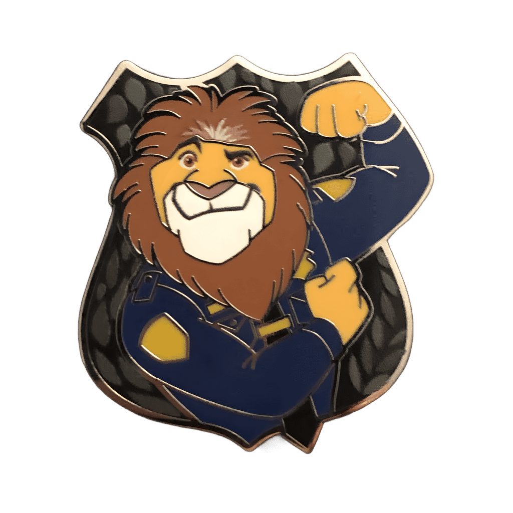 Officer Delgato Disney pin