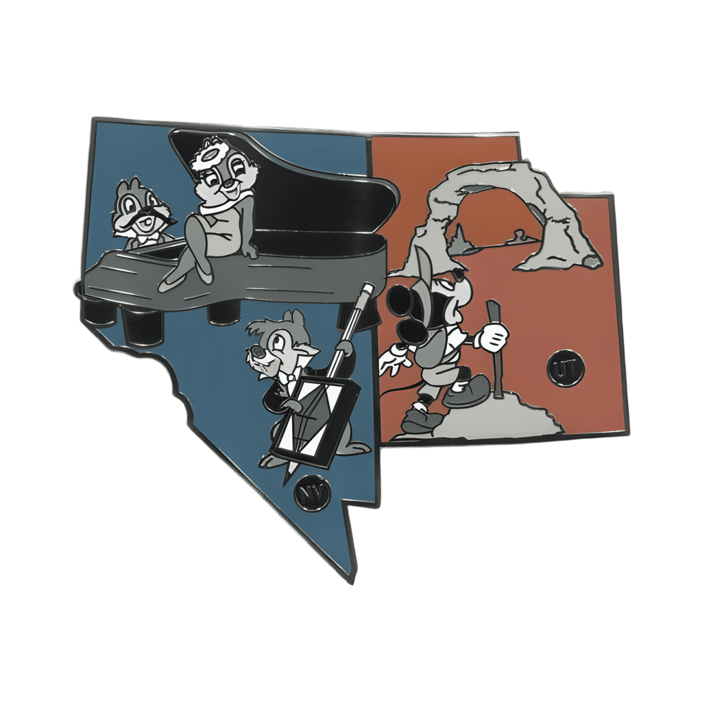 Nevada and Utah CHASER Disney pin