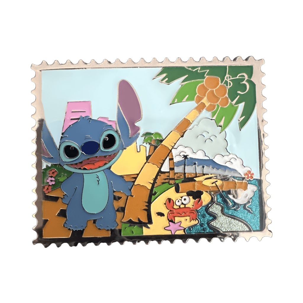 Stitch at the Beach Disney pin