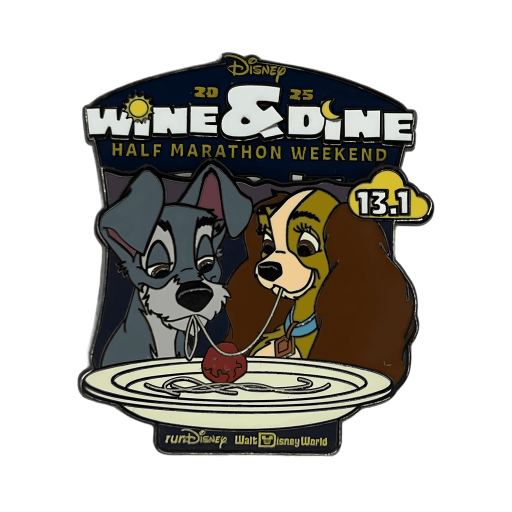 Lady and the Tramp Disney pin