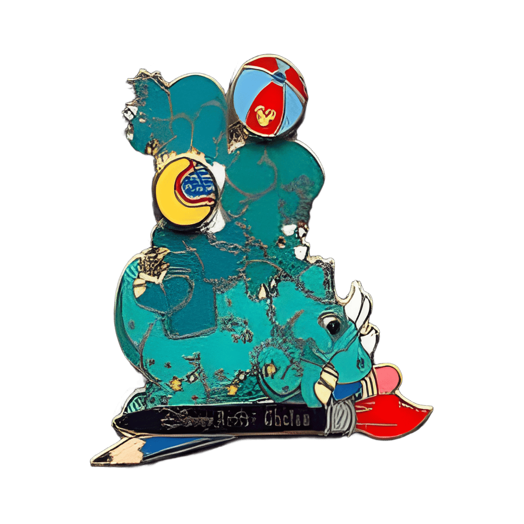Artist Choice - TriceraTop Spin (Trixie) Disney pin