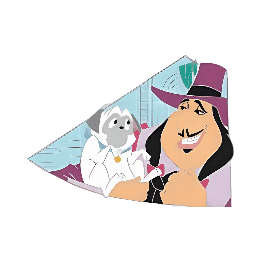 Governer Ratcliffe & Percy Disney pin