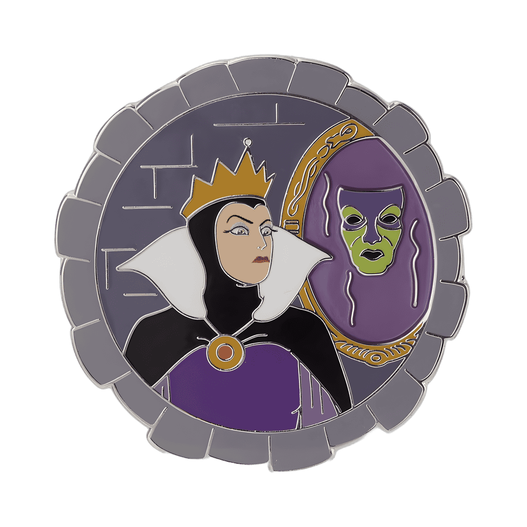 Evil Queen & The Magic Mirror Disney pin