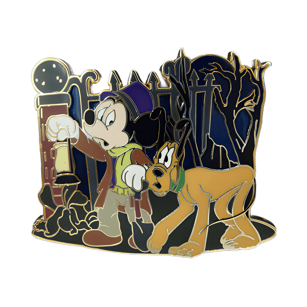 Mickey Mouse & Pluto Disney pin