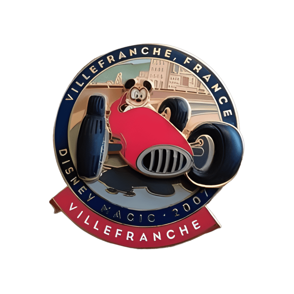 Mickey in Villefranche, France Disney pin