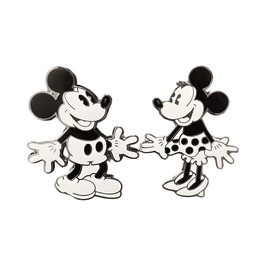 Vintage Mickey and Minnie Disney pin