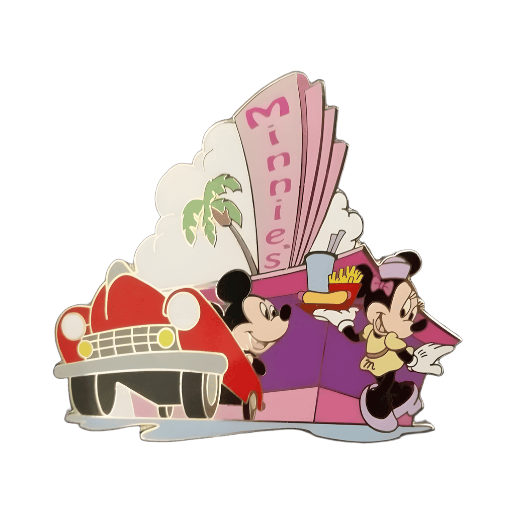 Minnie Mouse Drive-in Disney pin