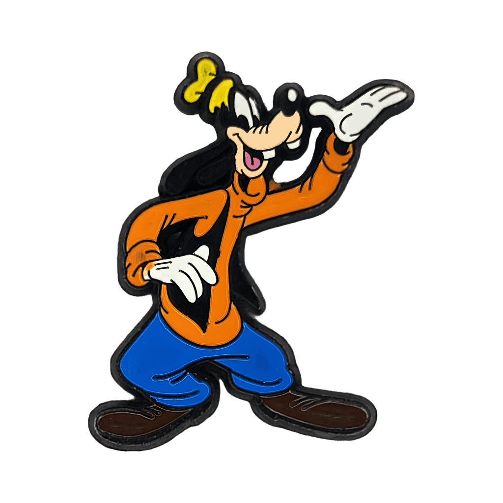 Goofy Waving (Black Version) Disney pin