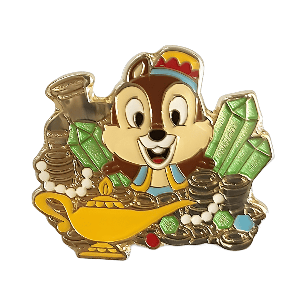 Cave of Wonders Treasure series - Chip Disney pin